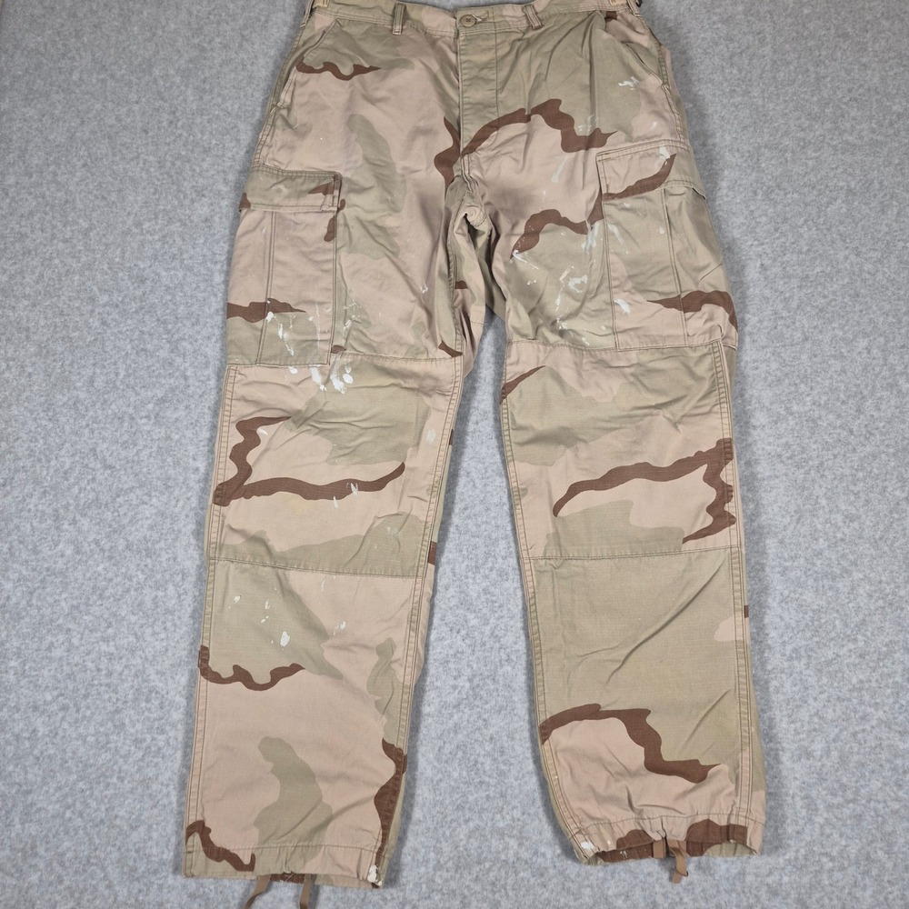 American Power Source Combat Trousers Mens Medium Regular Camo Desert Cargo Pant